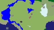 The closest village in this seed has a free mineshaft to plunder (Image via Chunkbase)
